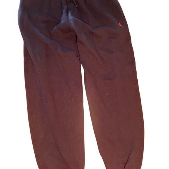 Polo Ralph Lauren Other - Polo Ralph Lauren Sweatpants Mens Medium Navy Fleece Drawstring